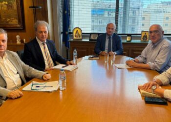Συνάντηση του Περιφερειάρχη Γ. Αμανατίδη με τον ΥΠΑΑΤ – Στο επίκεντρο αποζημιώσεις αλιέων, Διαχειριστικά Σχέδια Βόσκησης, Αντιχαλαζική Προστασία