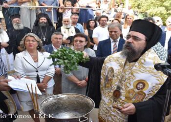 Θυρανοίξια στην Ιερά Μονή Ταξιαρχών Τσούκας και επίσημη παράδοση του έργου, παρουσία της Υπουργού Πολιτισμού κ. Λίνας Μενδώνη