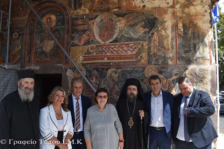 Θυρανοίξια στην Ιερά Μονή Ταξιαρχών Τσούκας και επίσημη παράδοση του έργου, παρουσία της Υπουργού Πολιτισμού κ. Λίνας Μενδώνη