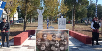 Ανατολικό Εορδαίας: Αποκαλυπτήρια του αναστηλωμένου μνημείου πεσόντων – Τιμή και μνήμη στους ήρωες