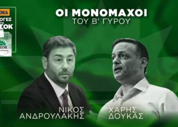 Νίκος Ανδρουλάκης και Χάρης Δούκας οι μονομάχοι του δεύτερου γύρου