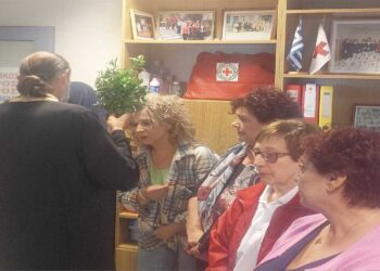Με τον καθιερωμένο Αγιασμό, το πρώτο Δ Σ του Π.Τ. του Ελληνικού Ερυθρού Σταυρού Πτολεμαΐδας, για τη νέα Ερυθροσταυρική περίοδο