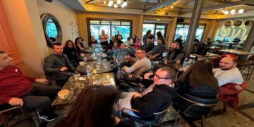 Συνάντηση των ωφελούμενων του ΚΔΑΠ ΜΕΑ Δήμου Φλώρινας με τον Μητροπολίτη κ. Ειρηναίο