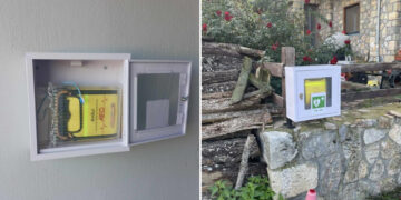 Πέντε νέοι απινιδωτές σε απομακρυσμένα σημεία του Δήμου Πρεσπών