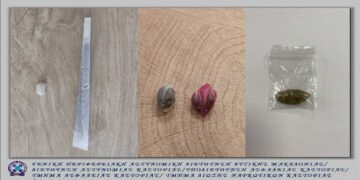 10 συλλήψεις και κατασχέσεις κάνναβης, MDMA, μαχαιριών και σιδερογροθιάς το τελευταίο 20ήμερο στη Δυτική Μακεδονία