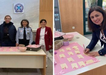 Κοινωνική δράση της Διεύθυνσης Αστυνομίας Κοζάνης, με αφορμή την «Παγκόσμια ημέρα  του Καρκίνου του Μαστού»