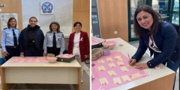 Κοινωνική δράση της Διεύθυνσης Αστυνομίας Κοζάνης, με αφορμή την «Παγκόσμια ημέρα του Καρκίνου του Μαστού»