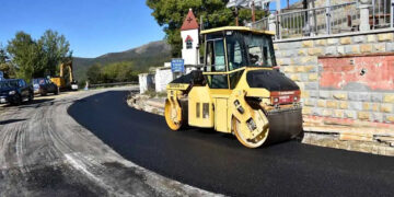 Πρέσπες: Ολοκληρώθηκε το έργο αποκατάστασης στο Εθνικό Οδικό Δίκτυο εντός του Πισοδερίου
