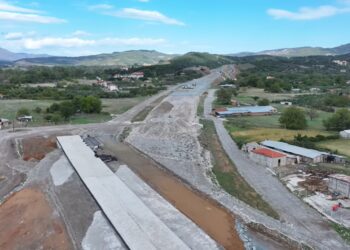 Δείτε πώς προχωρούν τα έργα στο βόρειο τμήμα του Ε65