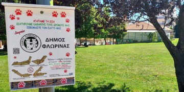 Φλώρινα: Τοποθέτησαν φαρασάκια μιας χρήσης για κηδεμόνες σκύλων