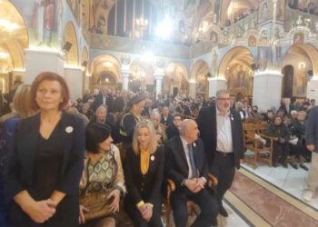 Λαμπρός ο Μέγας Τρισαρχιερατικός Εσπερινός και η Λιτάνευση της Ιεράς εικόνος της εορτάζουσας Οσίας Παρασκευής στον Ιερό Ναό Αγίου Στεφάνου Πτολεμαΐδας! (ρεπορτάζ της Κούλας Πουλασιχίδου)