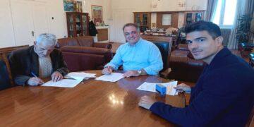 Δήμος Κοζάνης: Υπογραφή σύμβασης για την ανάπλαση του Κλειστού Γυμναστηρίου Λευκόβρυσης