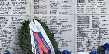 Κατέθεσαν στεφάνι επιχειρηματικοί όμιλοι στις εκδηλώσεις μνήμης Μεσοβούνου – Αντιδράσεις της ΛΑ.ΣΥ.