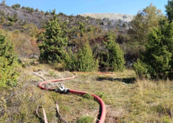 Έσβησε η φωτιά κοντά στη Σπηλιά Εορδαίας