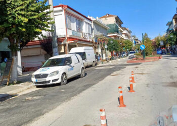 Πτολεμαΐδα: Άνοιξε μετά από 25 μέρες η 25ης Μαρτίου – Με το “εμπόδιο” της κλειστής Θ. Σοφούλη η κίνηση