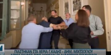 Απίστευτες εικόνες στις Σέρρες – Αντιδήμαρχοι πιάστηκαν στα χέρια για… το γκρέιντερ (video)