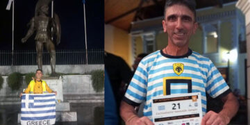 Ρεκόρ για τον δρομέα Γιώργο Ζαχαριάδη – Τερμάτισε για 8η συνεχόμενη φορά την ιστορική διαδρομή Αθήνα-Σπάρτη-Αθήνα