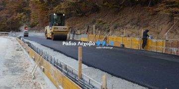 Ολοκληρώνονται οι εργασίες στο 11ο χλμ Φλώρινας Πρεσπών – Τις επόμενες μέρες παραδίνεται στη κυκλοφορία (βίντεο & φωτογραφίες)