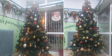 Χριστουγεννιάτικο χρώμα έδωσαν στο Σχολείο τους οι μαθητές του 3ου ΓΕΛ Πτολεμαΐδας! (της Κούλας Πουλασιχίδου)