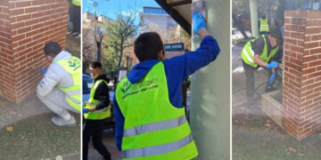 Μαθητές του ΕΠΑΛ, με αξιοσημείωτο φιλότιμο και όρεξη, ομόρφυναν την πλατεία της Φλώρινας (Φωτογραφίες)