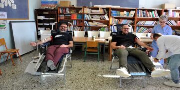 Με προθυμία βοηθήσαν οι εθελοντές αιμοδότες την ενίσχυση της Τράπεζας Αίματος του Φυσιολατρικού Ομίλου Κομνηνών