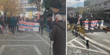 Με πολλαπλά μηνύματα η απεργιακή συγκέντρωση στο Παλιό Πάρκο Πτολεμαΐδας! (ρεπορτάζ της Κούλας Πουλασιχίδου)