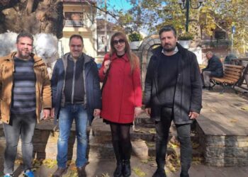 Επισκέψεις σε καταστήματα και επιχειρήσεις της Αιανής και της Λευκοπηγής από τον  συνδυασμό «Ανάπτυξης Επιμελητήριο»