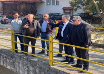 «Θα συνεχιστούν οι παρεμβάσεις που ενισχύουν την αντιπλημμυρική προστασία» δήλωσε ο Περιφερειάρχης Γιώργος Αμανατίδης σε επίσκεψή του σε έργο στο Μηλοχώρι
