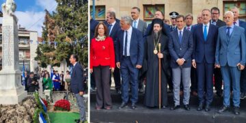 Ο ΥΜΑΘ Κωνσταντίνος Π. Γκιουλέκας στα Ελευθέρια της Σιάτιστας ως εκπρόσωπος της Κυβέρνησης