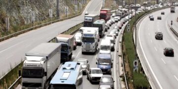 Θεσσαλονίκη: Κλειστή για τέσσερις ημέρες λωρίδα στον Περιφερειακό, λόγω έργων