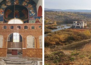 Φωτογραφίες από τα μέρη όπου βρισκόταν ο οικισμός Κομάνου – Πως είναι τώρα το εσωτερικό της εκκλησίας