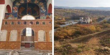 Φωτογραφίες από τα μέρη όπου βρισκόταν ο οικισμός Κομάνου – Πως είναι τώρα το εσωτερικό της εκκλησίας