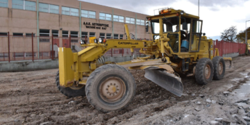 Δήμος Κοζάνης: Σε εξέλιξη το έργο ανάπλασης του εξωτερικού χώρου του Κλειστού Γυμναστηρίου Λευκόβρυσης (Βίντεο+Φωτογραφίες)