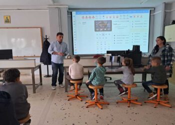 Διδακτική επίσκεψη στον Πόλο Εκπαιδευτικής Καινοτομίας Τ.Π.Ε. Πτολεμαΐδας – ΠΕΚΤΠΕ από το 1ο Δημοτικό Σχολείο Αγίας Παρασκευής – Της Αναστασίας Μάγκου