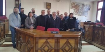 Συνάντηση του επικεφαλής Γιάννη Μητλιάγκα και υποψηφίων του συνδυασμού «Ανάπτυξης Επιμελητήριο» με τον Δήμαρχο Εορδαίας Παναγιώτη Πλακεντά