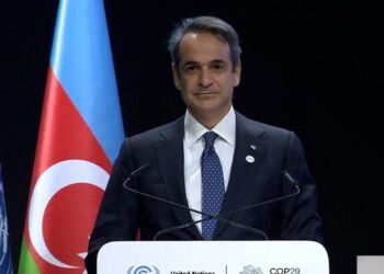 «Μειώσαμε τη συμμετοχή του λιγνίτη από το 50% στο 6%»- Η ομιλία Μητσοτάκη στη Διάσκεψη για το Κλίμα στο Μπακού