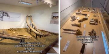 Το μεγαλύτερο απολιθωμένο χαυλιόδοντα του κόσμου φιλοξενεί το Μουσείο Φυσικής Ιστορίας στη Μηλιά Γρεβενών (Βίντεο)