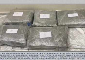 «Φορτωμένες» με πάνω από 30 κιλά κάνναβης οι 2 αλλοδαπές που συνελήφθησαν στην Κοζάνη (Φώτο + Βίντεο)