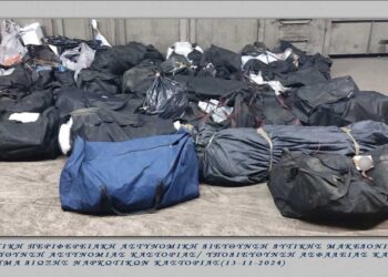 Μεγάλες ποσότητες ναρκωτικών κατέστρεψε η Αστυνομία χθες στον ΑΗΣ Αγίου Δημητρίου