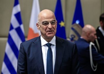 Ο Υπουργός Εθνικής Άμυνας, Νίκος Δένδιας, στα Ελευθέρια της Φλώρινας