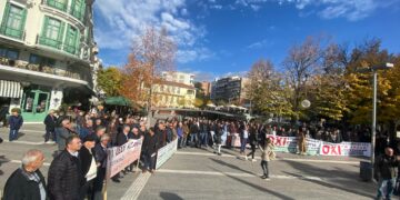Η απεργιακή συγκέντρωση των Εργατικών Κέντρων και της ΑΔΕΔΥ στην Κοζάνη(video)