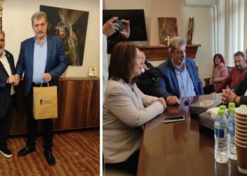 Εξήγγειλε “Πτολεμαΐδα 6” ο Παύλος Πολάκης στη συνάντησή του με τον Δήμαρχο Εορδαίας