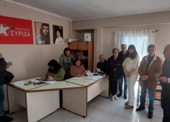 Μεγάλη η συμμετοχή στο εκλογικό τμήμα Πτολεμαΐδας για τις εκλογές του ΣΥΡΙΖΑ (Βίντεο + Φώτο)