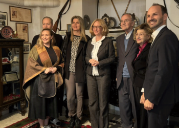 Η πρέσβης της Αυστρίας στο Σύλλογο Βλατσιωτών Λάρισας