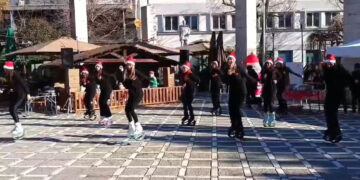 Χορευτικό fit jumps με μπότες fit boots στην Πτολεμαΐδα (Βίντεο)