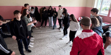 Εκπαιδευτική Επίσκεψη του Europe Direct Δυτικής Μακεδονίας στο Γυμνάσιο Αμυνταίου στο πλαίσιο του προγράμματος “Moving Stars”