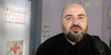 Πατήρ Λίβυος:”  Σημαντική ΠΑΡΑΜΕΤΡΟΣ  μέσα στην κοινωνία μας , είναι ο Ελληνικός Ερυθρός Σταυρός”! (Της Κούλας Πουλασιχίδου)