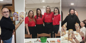 “Αγιογράφοι ” σε κεραμίδι έγιναν τα παιδιά,  που συμμετείχαν στο “Εργαστήρι Αγιογραφίας για Παιδιά”  με το ΚΔΑΠ ΑΡΛΕΚΙΝΟΣ  και τον Πατέρα Τιμόθεο στον Ι.Ν Αγίου Στεφάνου Πτολεμαϊδας! (της Κούλας Πουλασιχίδου)