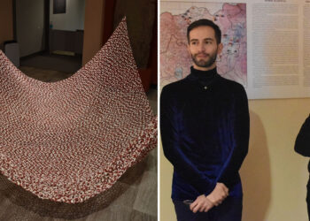 Φλώρινα: Εγκαίνια της έκθεσης εικαστικών έργων του Αλέξανδρου Καπετάνου (Φωτογραφίες)