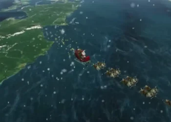 Το μαγικό ταξίδι του Άγιου Βασίλη σε όλον τον κόσμο για την παράδοση των δώρων- Δείτε LIVE!